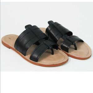 Caslon Mateo black slide sandal 7